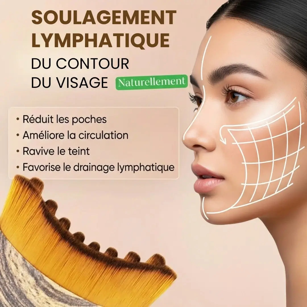 Brosse de Drainage Lymphatique | DrenaSkin